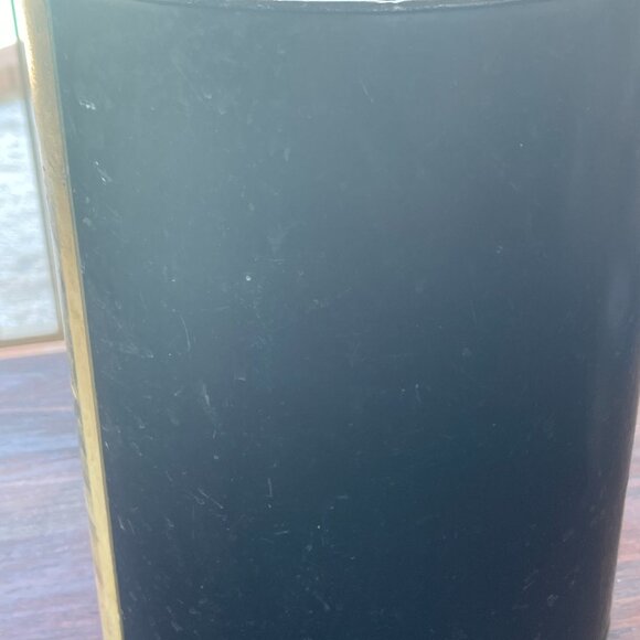 Vintage Tole Waste Basket Litho Print of Princeton University New Jersey - Picture 5 of 6